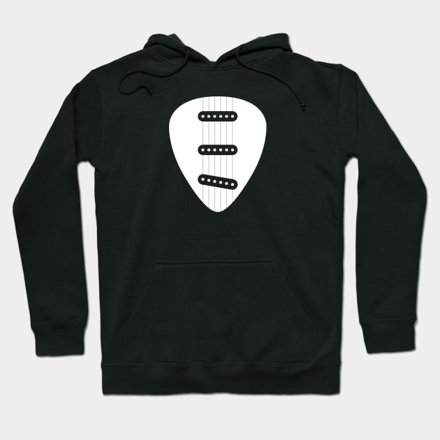 Guitar pick pickups Hoodie by Koyaanisqatsian